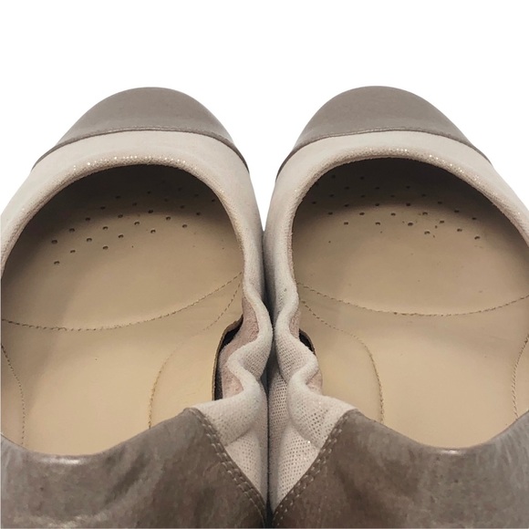 Akaishi Tsuki Cap Toe Flats in Pearl Pink‎ - Picture 7 of 10